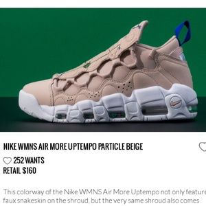 Wmns Nike Air More Money Uptempo